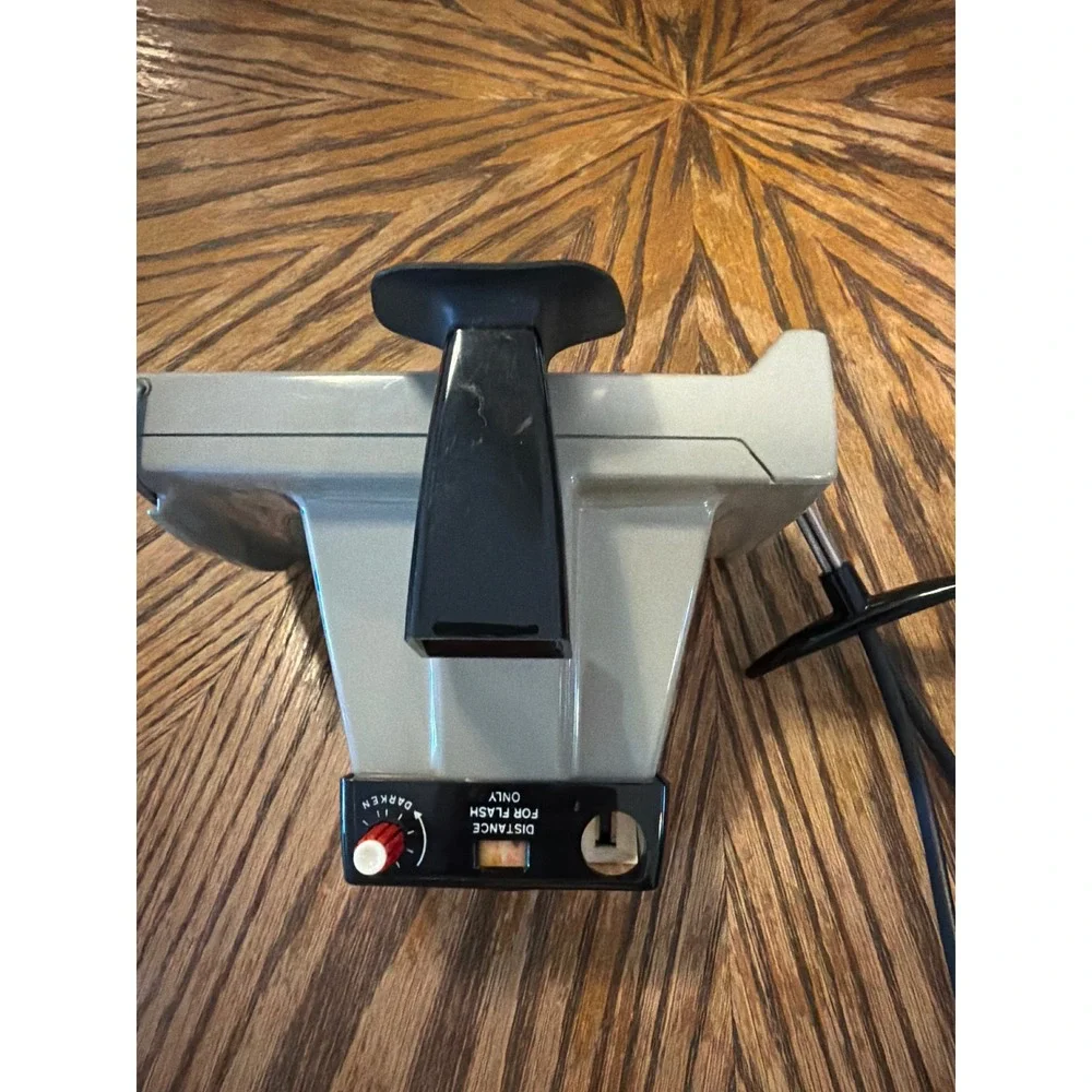 Vintage Polaroid Land Camera Big Swinger 3000 Grey Instant Film Retro 1960s